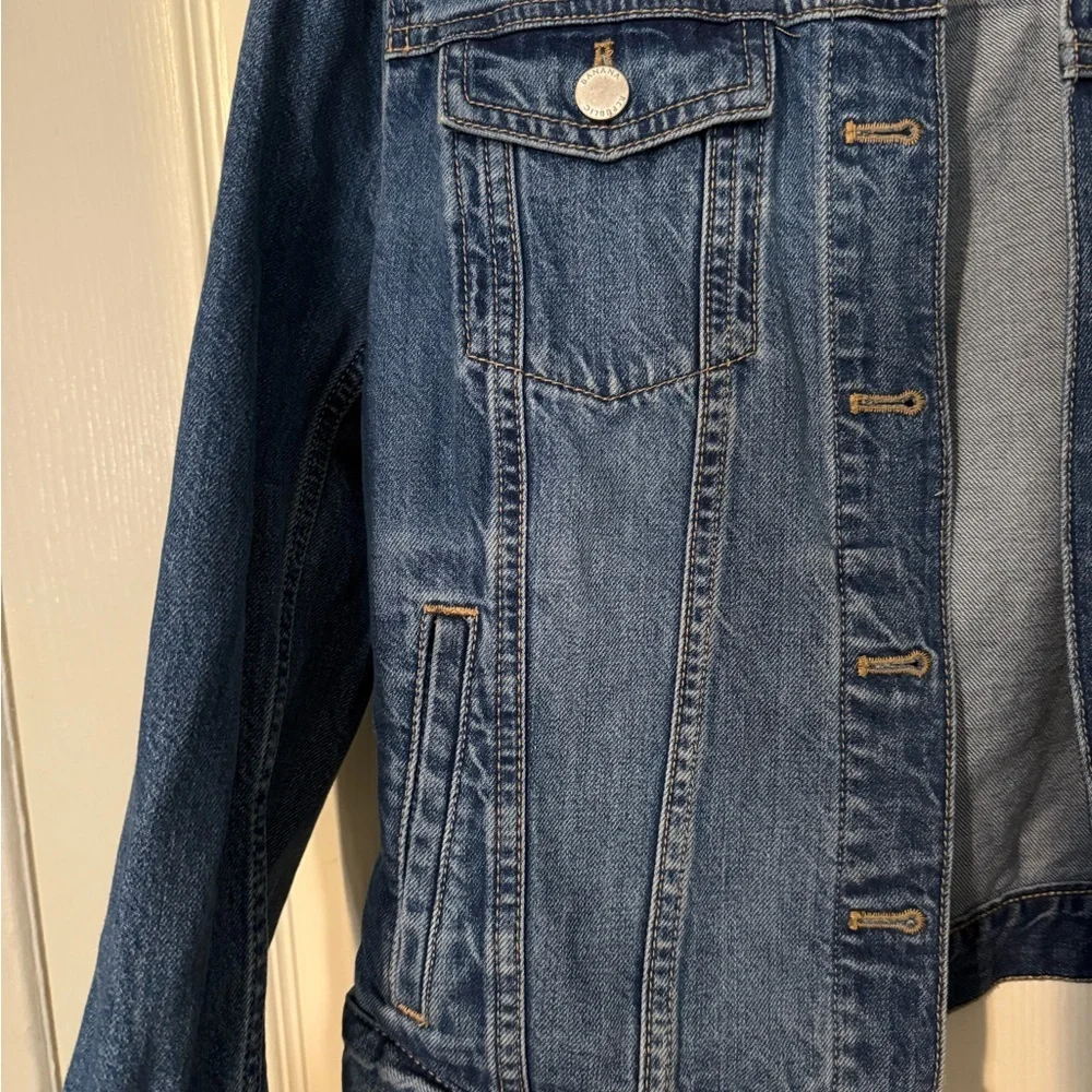 Banana Republic Indigo Denim Jacket - Picture 2 of 4